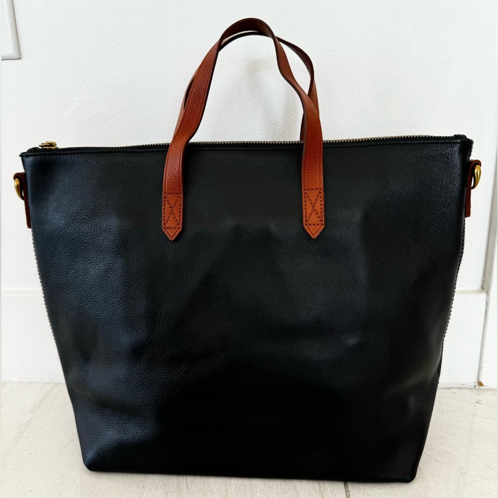 Madewell Transport Leather Tote Bag